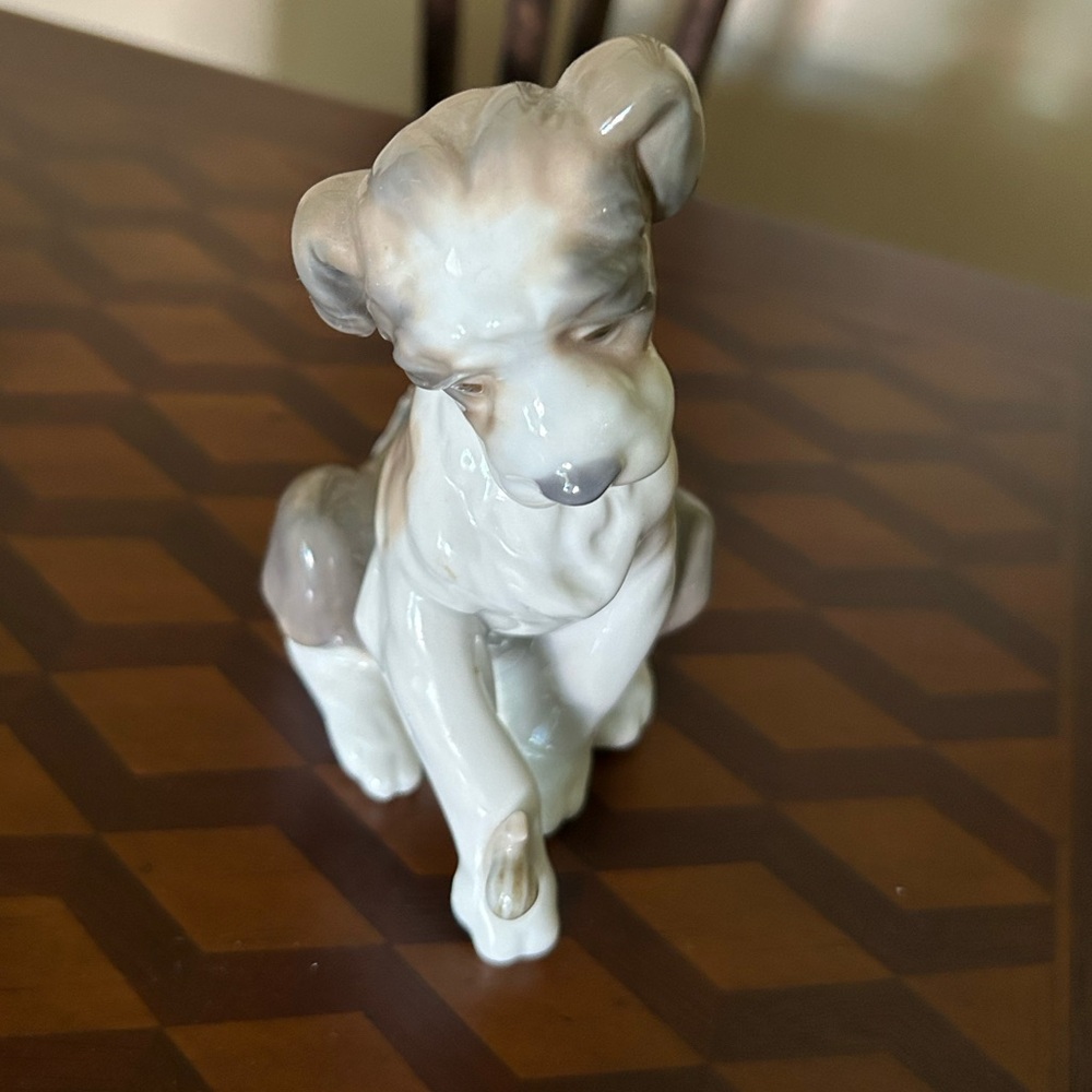 EUC Lladro Puppy Dog/Snail “New Friend”